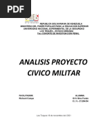 Analisis de La Union Civico Militar