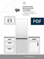 Manual Frigider Gorenje