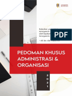 Pedoman Administrasi Dan Organisasi Khusus IMM Malang Raya 1