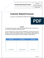 Customer Related Processes