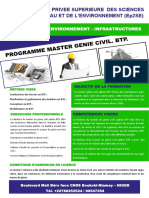 Programme Master BTP Genie Civil