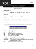 Power System Protection in Etap: Bahria University Karachi Campus Department of Electrical Engineering