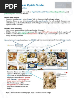 Page Usefulness Quick Guide: General Information