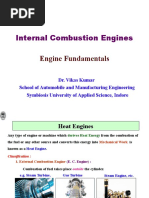 Internal Combustion Engines: Engine Fundamentals