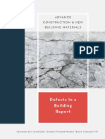 Defects in A Building: Advance Construction & New Building Materials