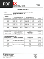 Mill Certificate - Neltex SWG SDR 34