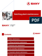 Mixing Plant Maintenance Operation Manual