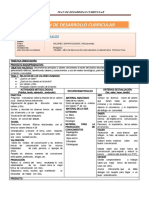 Ver 1ro - Plan de Desarrollo Curricular