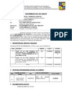 CONFORMIDAD #007 - 2021 - MDA-OP (Pago N°01 Geomembrana-techos-MIGUEL ROJAS)