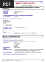 Safety Data Sheet: SECTION 1: Identification of The Substance/mixture and of The Company/ Undertaking