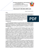 Resolucion #005 Devengado - Corporacion D Empresas Peruanas Sac