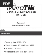 Mtcse Training Materials