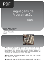 Linguagens de Programação - ADA