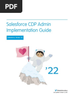 Salesforce CDP Admin Implementation Guide