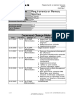 AUTOSAR SRS MemoryServices