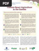 Climate-Smart Agriculture in The Gambia