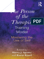 Harry J. Aponte, Karni Kissil - The Person of The Therapist Training Model - Mastering The Use of Self (2016, Routledge)