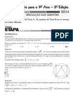 Desafio Etapa 2014-2