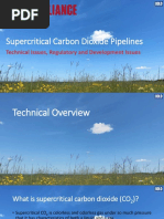 Paul Blackburn, Supercritical CO2 Pipelines