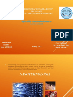 Aplicatiile Nanomaterialelor in Nanosenzori