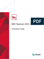 MSC Nastran 2021.4 Verification Guide