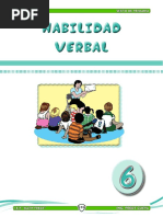 Libro Sexto Primaria - Habilidad Verbal