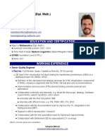 Sebastian Mitterle (Dipl. Math.) : Education and Certification