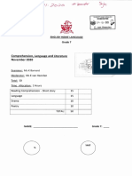 2020 November Exam Paper Gr7 English HL