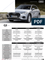 Ficha Tecnica Audi Q3 2021