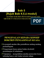 05 Konsep Doktrin Pengasingan Kuasa Menurut Undang-Undang Sivil Dan Islam