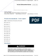 Teste Pressão Niveladoras Grupo Convencional