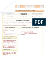 GUIA DE APRENDIZAGEM - Terceiro Ano - Espanhol - Terceiro Bim.