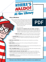 Where's Waldo? at The Library Activity Kit