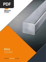 Billet: Direct Cast Billets For Long Steel Products