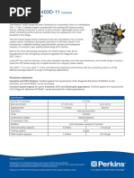 400 Series: Industrial 21.0 KW / 28.2 HP at 3400 RPM