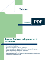 Taludes-Clase 32