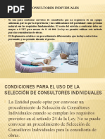 Trabajo Selección de Consult Individuales