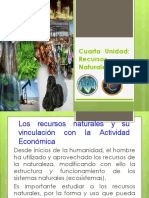 Cuarta Unidad Recursos Naturales