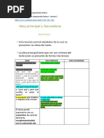 Taller Estrategias de Comprensión Lectora