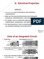 Chapter 18: Electrical Properties: Issues To Address..