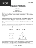 Calculo Del Valor de Las Funciones Seno y Coseno