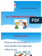 La Comunicacion Oral