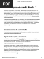 Cómo Migrar A Android Studio - Desarrolladores de Android