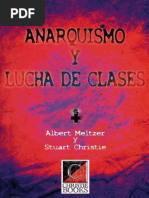 Anarquismo y Lucha de Clases by Albert Meltzer Stuart Christie