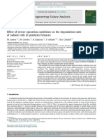 Engineering Failure Analysis: M. Santos, M. Guedes, R. Baptista, V. Infante, R.A. Cláudio