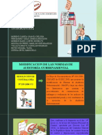 Modificacion de Las Normas de Auditoría Gubernamental