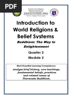 Introduction To World Religions & Belief Systems: Buddhism: The Way To Enlightenment