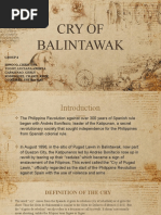 Group 4 - Cry of Balintawak