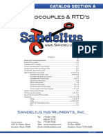 Thermocouples & RTD'S: Catalog Section A