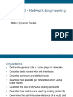 Lecture 4 - Static+Dynamic Routing